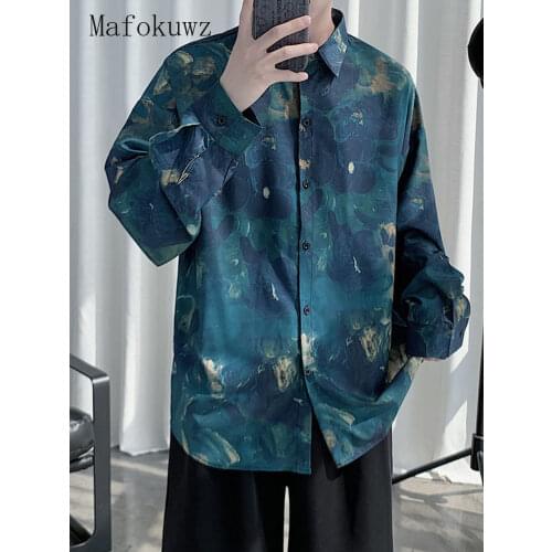 Мужские шелковые рубашки Mafokuwz China At AliExpress