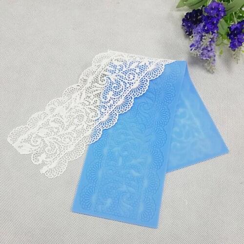 Fashion Silicone Lace Mold Diy Cake Decorating Fondant Molds Creative Candy Chocolate Mould