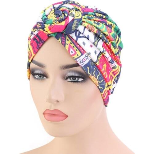 2020 New Fashion Print Women Muslim turban hijab caps arab wrap Inner Hijabs for ladies islamic head scarf hidjab bonnet