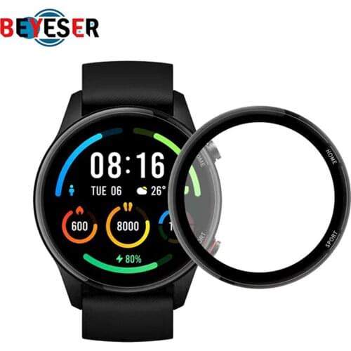 3D Full Edge Soft Protective Film Cover Protection For Xiaomi Mi Smart Watch Color Sports Version Smartwatch Screen Protector