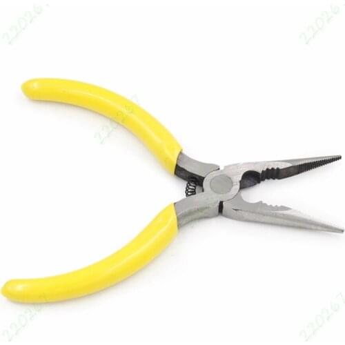 Long Nose Pliers Needle Nose Wire Cable Cutter Crimping Stripper Repair Tool
