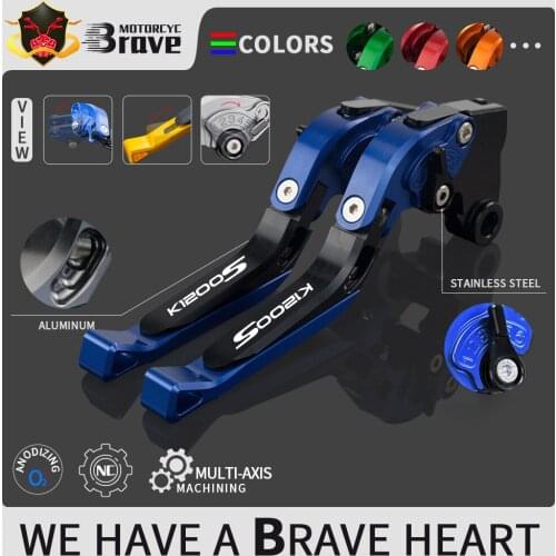 Adjustable Motorcycle Accessories CNC Aluminum Brake Clutch Levers For BMW K1200S 2004 2005 2006 2007 2008 K 1200S 1200S