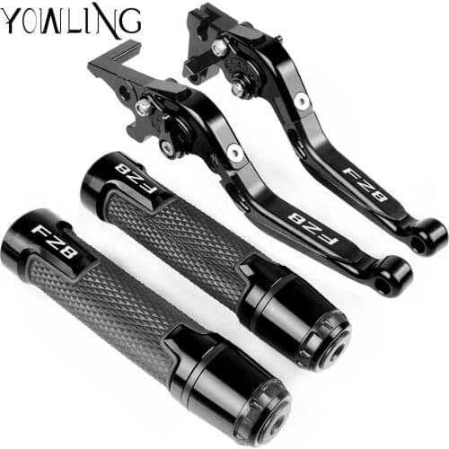 For Yamaha FZ8 2011 2012 2013 2014 2015 2016 Motorcycle Adjustable Extendable Brake Clutch Levers Handlebar Hand Grips ends