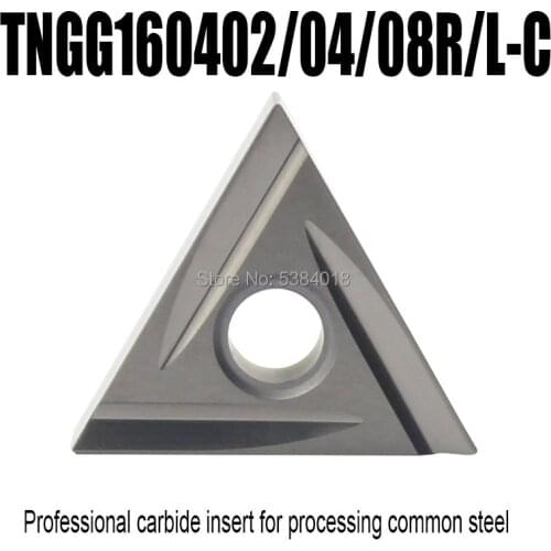 TNGG160402/04/08 R/L-C Boring Bar External Turning tool Cermet inserts blade Turning cutting tools for Commom steel High finish