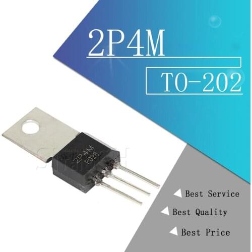 10PCS 2P4M TO-202 TO202 way SCR thyristors 2A 500V new and original