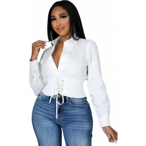 Two Per Thousand White Blouses