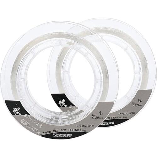 Japan Glostar fluorocarbon fishing line 100M carbon fluorocarbon monofilament carp lead line