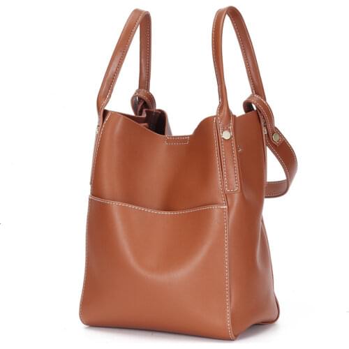 Fashion Genuine Leather Womens Shoulder Bags Luxury Designer High Quality Women Handbag Ladies Messenger Bag Crossbody Bolsa