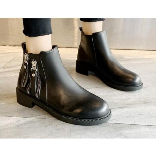 Women fashion Breathable elegant pu warm boots shose cancise pumps winter Soft and comfortable wedges women casual boots