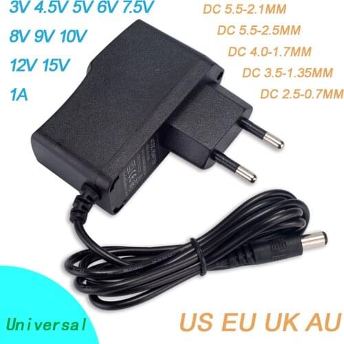 1PCS 6V 500mA AC DC Power Adapter 6V0.5A Charger EU For OMRON I-C10 M4-I M3 M5-I M7 M10 M6 Comfort M6W Blood Pressure Monitor