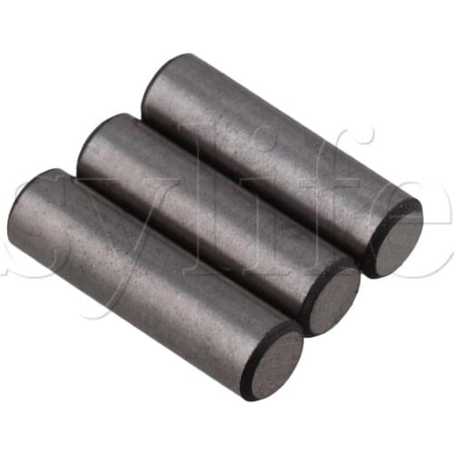 10pcs 17x5mm Silver NiCuNi Surface Electric Guitar Pickup Magnet Rod