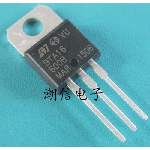 10cps Bta16-600b bidirectional silicon controlled 16A 600V