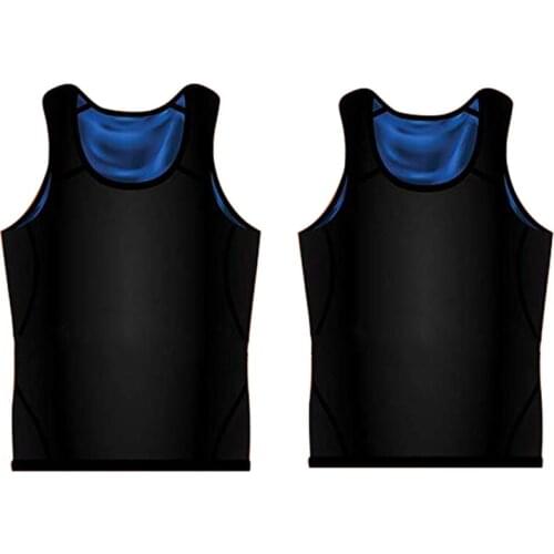 2 Pcs Sauna Vest Premium Workout Tank Top Polymer for Slimming Weight Loss Fitness Female L/XL & Mens X/L