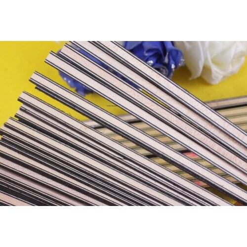 25 Strip Luthier Purfling Binding Marquetry Inlay 640x6x1.2mm Guitar Parts #82m