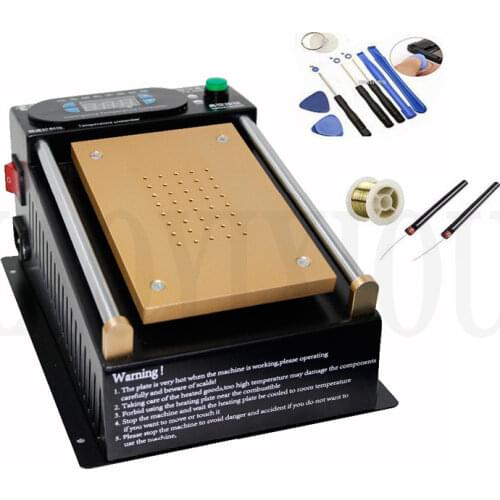 7 inch LCD Screen separator Built-in Vacuum Pump For smart phone Touch screen Glass Separate