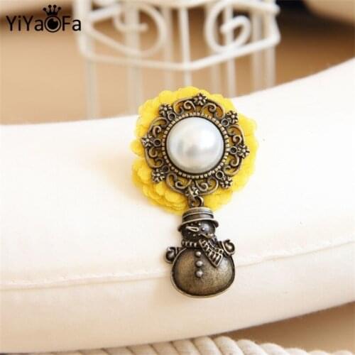 YiYaoFa Victorian Pin & Brooches Cape Buckle Handmade Vintage Gothic Jewelry for Women Accessories Party Jewelry BR-20