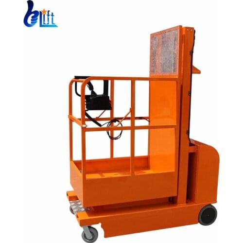 Powered Electric mini robot Order Picker forklift