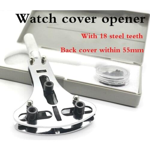 Watch Repair Tools Wrist Watch Case Opener Adjustable Screw Back Remover Wrench Repair Tool Claw Watch Repair Tools Case Opener