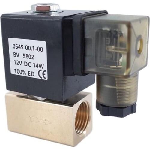 JT22-02 two-position two-way high-pressure solenoid valve Normally closed pressure 8MPa water valve Air valve AC220V DC24V 12V