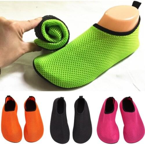 Summer Outdoor Swimming Water Shoes Women Beach Shoes Adult Unisex Flat Soft Breathable Walking Lover Sneaker Comfortable