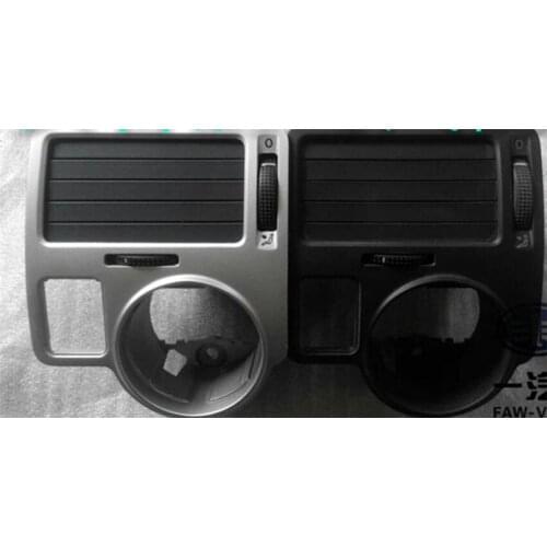 Silver/Black For bora golf 4 instrument air outlet left side of the air conditioning vent silver 1J1 819 703F
