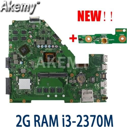 Akmey X550VB motherboard For Asus X550VB X550CC X550CL X552C A550C K550C laptop motherboard Test OK 4G RAM I3-3110M GT740M