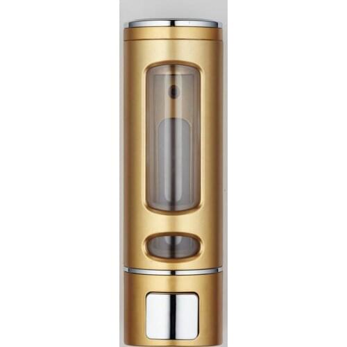 Bathroom Hand Soap Dispenser Wall Mounted Liquid Soap Dispenser Pump Shampoo Hair Conditioner Pump for Bathroom Shower Bath (Gol