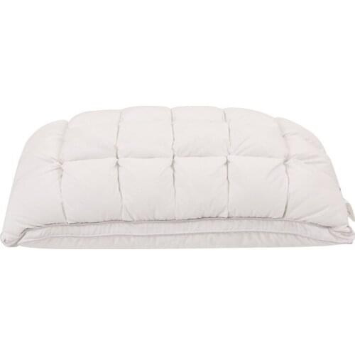 New 48*74cm 3D Bread White Duck Goose Down Feather Pillows for Sleeping Bed Pillows Home Textiles 100% Cotton Bed Pillow