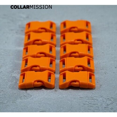 Retailing plastic adjustable buckle for DIY dog collar sports bags backpack bags DIY accessories 20mm orange CK20SJ12