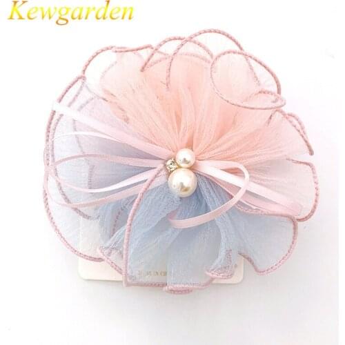 Kewgarden New bow girl hairpin cute hair accessories baby girl accessories 4pcs