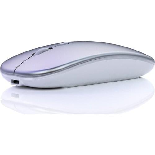 Silver Carving A2 Wireless Charging Bluetooth mouse Glows Silently silent pc Accessories Office Wholesale Mouse
