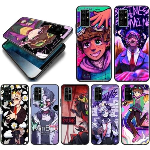 Tommy Tubbo Ranboo Silicone Cover For Huawei Honor 10i 10 9C 9A RU 9X 9N 9S 9 Pro Lite Play 3E V9 Black Phone Case