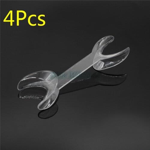 Dental Lab 4Pcs Large Cheek Lip Retractor Openers Double-headed T-Shape Intraoral