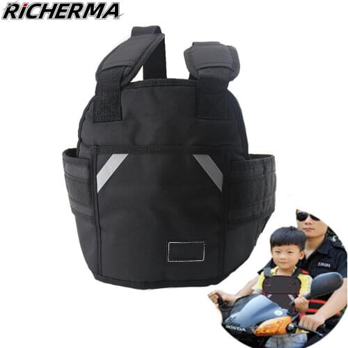 Electric Motorcycle Safety Belt Adjustable Reflective Kids Seat Belt For Children Motorbike Child Bike Motorcycle Trailer