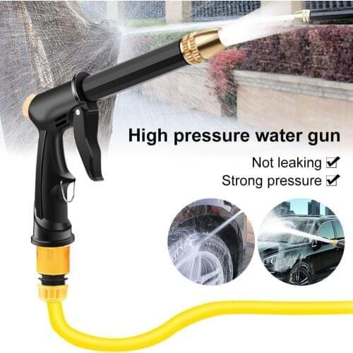 High Pressure Car Washer Water Gun Portable Pressure Car Washing Adjustable Hose Nozzle Sprinkler Car Washing Kit