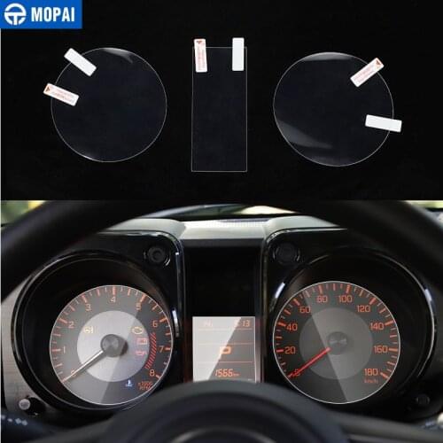MOPAI Interior Moulding Car Instrument Panel Dashboard Protective Film Cover Accessories for Suzuki Jimny 2019