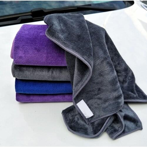 20X 30x70cm Polyester Premium Wax Super Absorbent Cleaning Fiber Microfiber Car Towel Washing Cloth Household Cleaner Auto Care