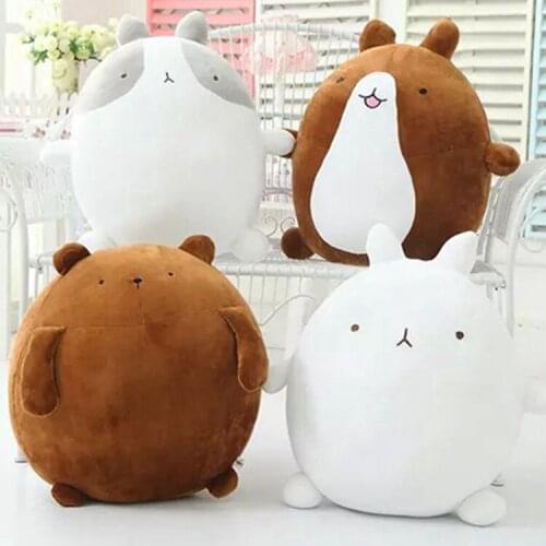 25-55cm Big size Cute Molang Rabbit potatoes bear Plush Toy Stuffed Rabbit Molang Teddy Bear Doll Kids Toy Girls Christmas Gift