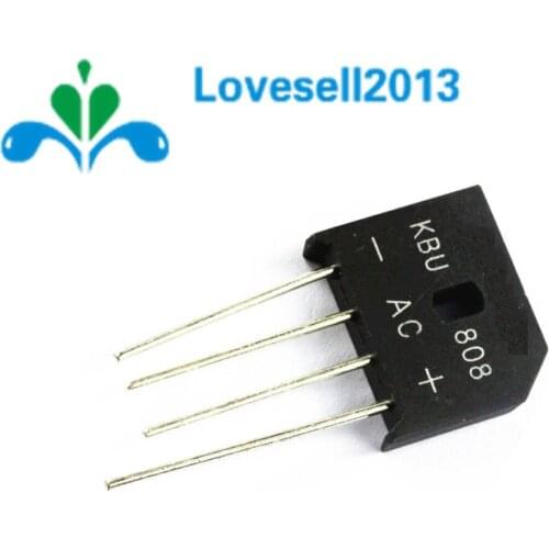 5PCS KBU808 KBU-808 8A 800V Bridge Rectifier