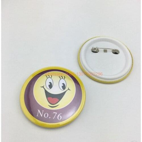 50pcs factory custom plastic pin badge round button badge for promotional brooch cheap tin badge with Artigifts promotional