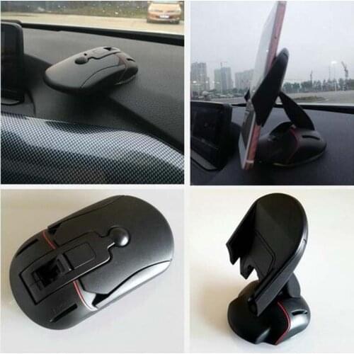 Free shipping Deformable Car Phone Holder Mouse style Car Accessories For Suzuki Vitara Escudo Swift 2015 2016