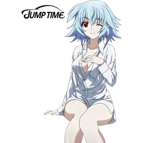 JumpTime 13cm x 7.3cm Car Styling Infinite Stratos Anime Sexy Girl Sarashiki Tatenashi Decal Beauty 3D Car Sticker