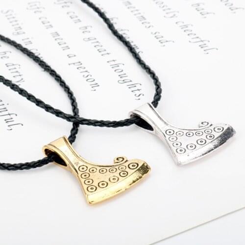 Dongsheng Nordic Viking Necklace Slavic talisman pendant wk punk rock Vintage jewelry-30