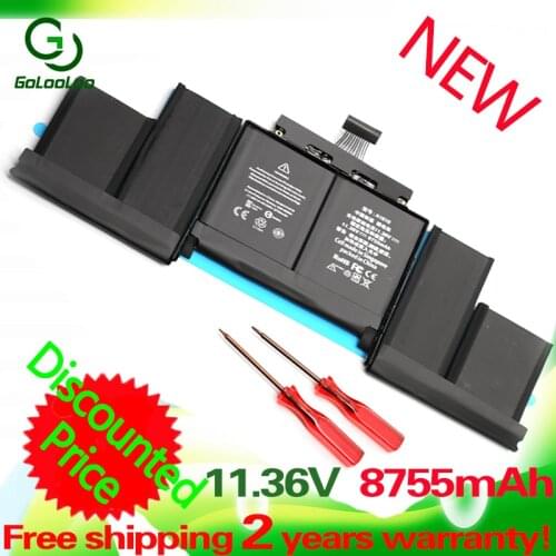 Golooloo A1618 11.36V 99.5Wh laptop battery for MacBook pro 15" A1398 (2015 years)