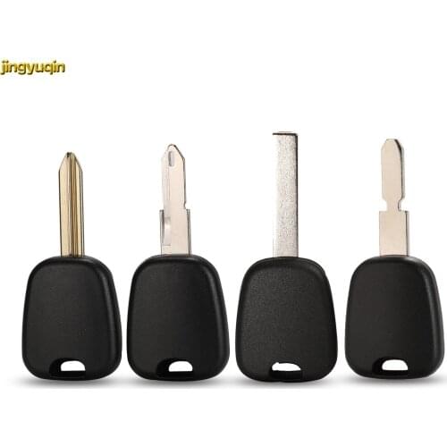 Jingyuqin Transponder Car Key Fob Shell For Citroen C2 C3 C4 Fit Peugeot 106 107 307 207 306 406 VA2 HCA SX9 NE73 NE78 Blade
