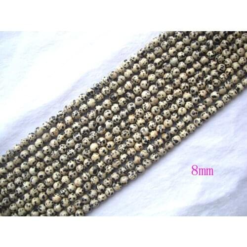 Natural speckle Jasper Round 8mm,10mm,12mm Loose Beads For Jewelry Making DIY Bracelet Necklace Earrings