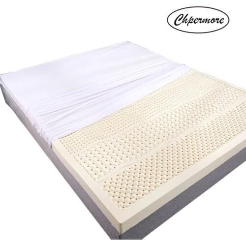 Chpermore 100% Natural latex Tatami Mattresses Massage single double Hotel Mattress Family King Queen Twin Full Size