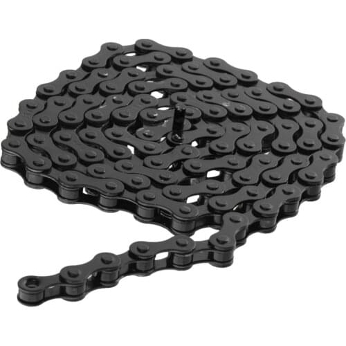 MTB BMX Fixie Road Bike Chain Single Speed Bicycle Chain 1/2' X 1/8' BLACK
