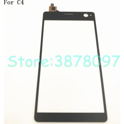 New Front Touch Screen Digitizer For Sony Xperia C4 E5303 E5363 E5333 E534 Touch Screen Front Outer Glass Panel Lens Replacement