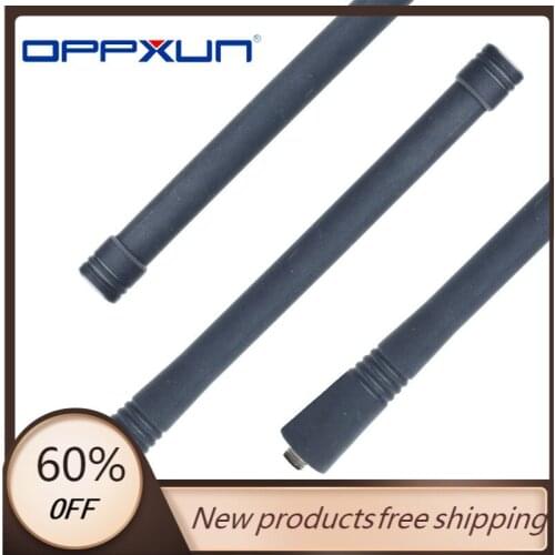 OPPXUN VHF Stubby Radio Ham Antenna 146-174MHZ for Motorola GP300 HT1250 HT750 CT450 GP88